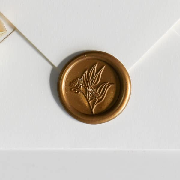 Gum Leaf Wax Stamp