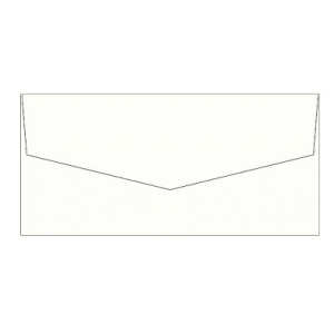 Classic White DL Envelope
