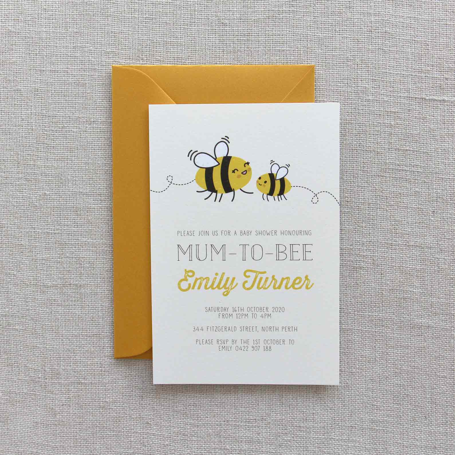 quick baby shower invitations