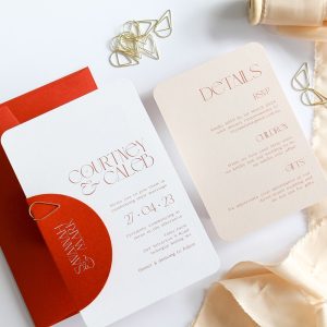 Citrus Dreams Wedding Invitation Suite