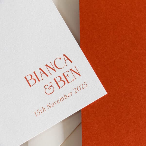 Bianca Wave Wedding Invitation