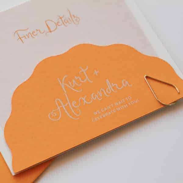 Bright Bubbly Bliss Wedding Invitation - Image 5