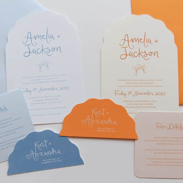 Bright Bubbly Bliss Wedding Invitation - Image 9