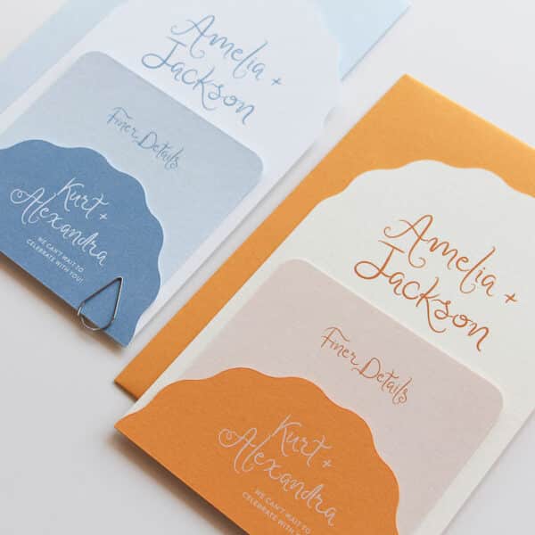 Bright Bubbly Bliss Wedding Invitation - Image 8